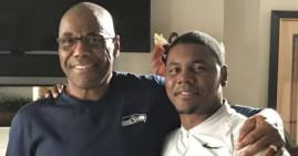 Deland McCullough and his father Sherman Smith
