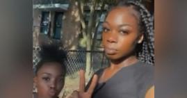 Nijah Bullock and daughter Phage