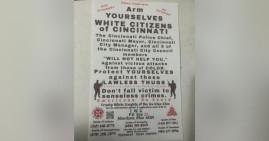 Racist KKK flyers in Cincinnati