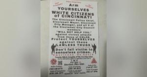 Racist KKK flyers in Cincinnati