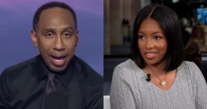 Stephen A. Smith, Rep. Jasmine Crockett