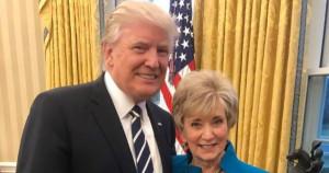 Trump, Linda McMahon