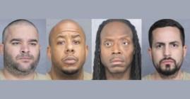 Carlos Manuel Villaneuva, Eric Renard Bedford, Jorge Cruz Garcia, and John Ryan Boxie