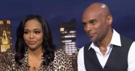 Faith Jenkins-Lattimore and Kenny Lattimore