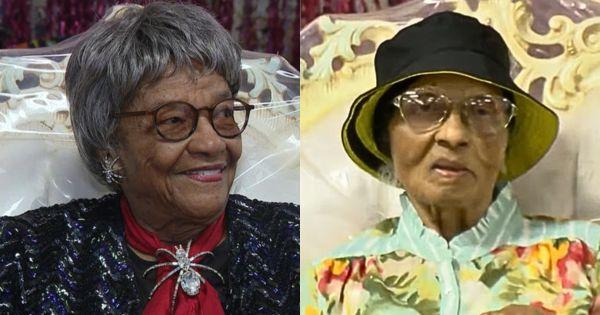 Lizzie Adkins and Amanda Page