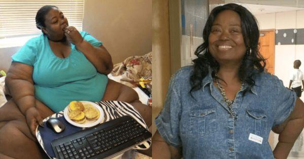 Black Mom of 3 Transforms from 800 Pounds to Nearly 300 Pounds, Looks Completely Different