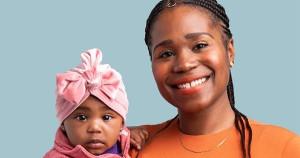 Morgan Ray and her daughter