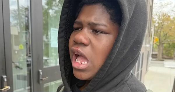 Peyton Outlaw, Black student hit by school staffer