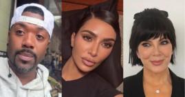 Ray J, Kim Kardashian, and Kris Jenner