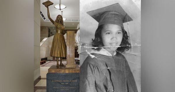 Statue of Barbara Rose Johns