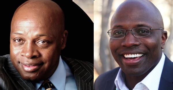 Coach Ken Carter and Reggie Love