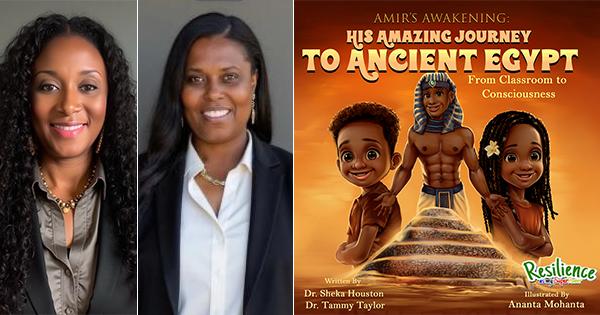 Drs. Sheka Houston and Tammy Taylor, authors of Amir's Awakening