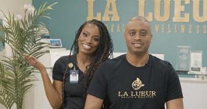 Tammy and Kelvin Marshall, owners of La Lueur Wellness Center