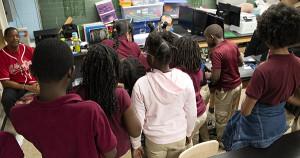 Students at Frost Equity Initiative