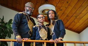 Kevon, Kim and Kamari Chisholm