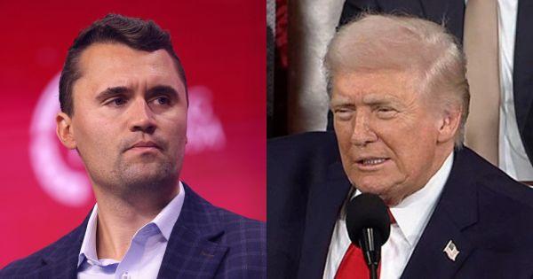 Donald Trump honors Charlie Kirk during SOTU