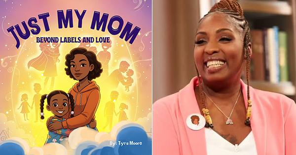 Just My Mom children's book by Tyra Moore