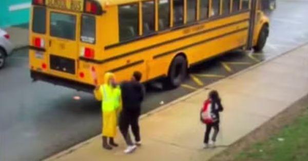 Crossing guard punched by a man