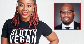 Pinky Cole and financial advisor, Jayson Thornton