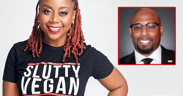 Pinky Cole and financial advisor, Jayson Thornton