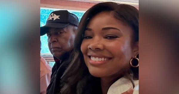Gabrielle Union and her father Sylvester “Cully” Union Jr.
