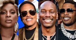 Mary J. Blige, Charlie Wilson, Tyrese and Nelly at the Cincinnati Music Festival