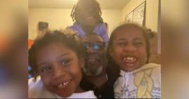 Walter Palmer, and his granddaughters Kassidy, Mary, and Ivory James