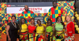 Dancers at the Black Dance Academy in Los Angeles