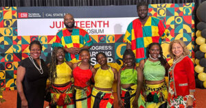 Dancers at the Black Dance Academy in Los Angeles