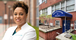 Dr. Dina Strachan, Black founder of Aglow Dermatology in Manhattan