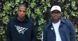 Emory Jones with Jay-Z