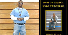 Harold F. Butler, author of Born to Survive Built to Succeed book