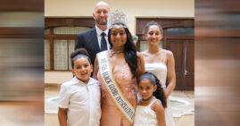 Joi Rodrigue, winner of Mrs Black Globe International