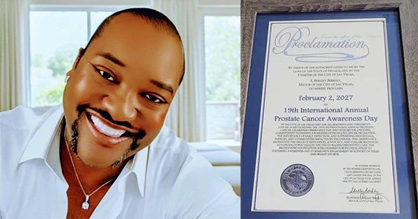Brown Byrd Foundation Founder Kevin Byrd Honored with Las Vegas City Proclamation as National Prostate Cancer Awareness Advocate