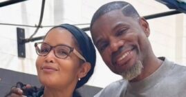Kirk Franklin and his wife Tammy Collins