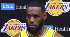 LeBron James leaves Lakers