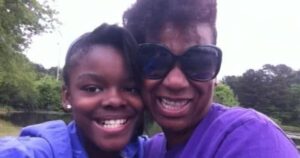 Leigh Canada and her daughter Emonie