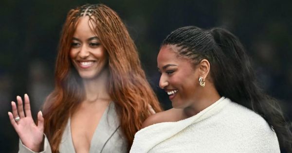 Malia and Sasha Obama Steal the Spotlight at Their Dad's Presidential Library Launch