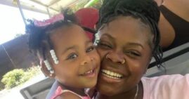 Miracle Keith and her daughter Amiri