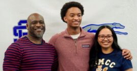 Nolan Wells with his family