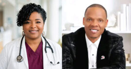 Tammy Jurnett-Lewis and Ronnie Devoe