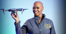 Steffanie Rivers, CEO of TCB Drones