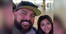 Stephen Vincent Chavez and his daughter Makayla Rene Settles