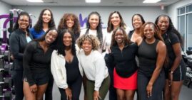 12 Black women volleyball players