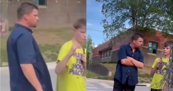 White Dad Makes His Son Apologize for Using the N-Word Towards a Group of Black Children