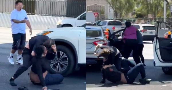 Road Rage Fight Goes Viral as Man Caught Putting a Black Woman in a Chokehold