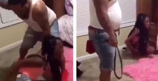 Father beats 12-year old daughter