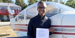 William Moore, Jr. - Black teen pilot