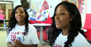 Richardson twins from Mississippi who graduated as valedictorian and salutatorian