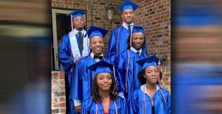 Harris family of sextuplets graduate from high school